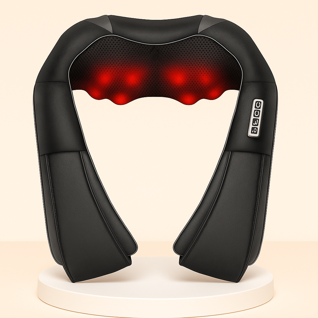 Shiatsu Multi-Zonen Wärme-Massagegerät Pro