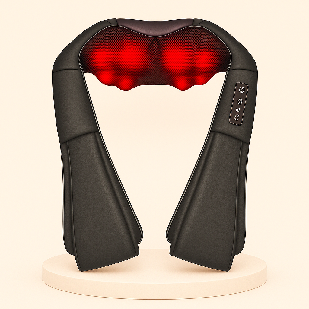 Shiatsu Multi-Zonen Wärme-Massagegerät Pro